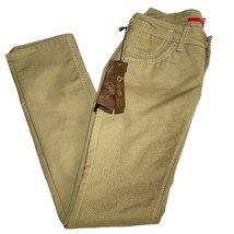 EX-J Jeans 5 Pocket Womens Size  25 Tan Stretch Cotton Ultra Low Rise Sk... - £35.30 GBP