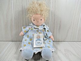 Ty Beanie Angeline Doll Stuffed Toy 2004 Blue Star Dress w/ mini book tag - $9.31