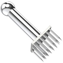 Professional Meat Tenderizer With 28 Stainless Steel Sharp Needle Blade Mallet H - £30.12 GBP