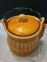 VINTAGE TOBY TEAPOT/COOKIE JAR BUTTERSCOTCH COLOR MADE IN JAPAN image 2