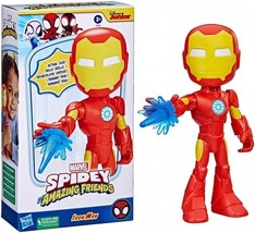 Hasbro F6164 Spidey and His Amazing Friends Iron Man 9&quot; Marvel Figure, O... - $7.19