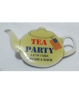 Brand New United States Tea Party Let&#39;s Take America Back Lapel Pin Flag... - $9.99