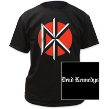Dead Kennedys T-Shirt Dk Logo Black New Officially Licensed - £15.14 GBP+