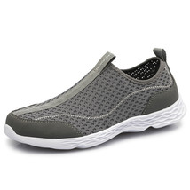 Men&#39;s Casual Shoes Summer Light Breathable Mesh Shoes For Men Quick Dry Slip-on  - £26.87 GBP