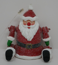 Department 56 Jointed Santa Christmas Ornament RARE - £14.15 GBP
