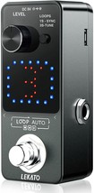 Lekato Looper Pedal, Guitar Loop Pedal With Sync And Tuner Function, Guitar - £41.53 GBP