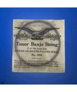 Eagle Brand 296 Banjo String 4th C  Antique Tenor Silver Plated Steel Lo... - $10.75