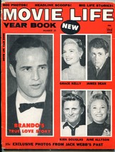 Movie Life Yearbook #21 1955- Brando- James Dean- Grace Kelly VG - £65.37 GBP