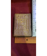 Jewish old siddur with copper binding [JUD10182] - $108.38 CAD