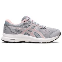 ASICS Women&#39;s Gel-Contend 8 Running Shoes, 6, Pink Rave/Pure Silver - $69.88