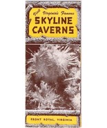 Vintage Travel Brochure 1960s Front Royal Virginia Skyline Caverns - $4.94