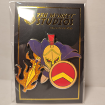 Zen Monkey Studios Original Ares Greek God Of War Enamel Pin 1st Edition - £7.65 GBP