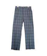 Vtg 70s-80s Magic Stretch by Haggar Blue Plaid Slacks Men&#39;s 31x32 Trouse... - €32,65 EUR