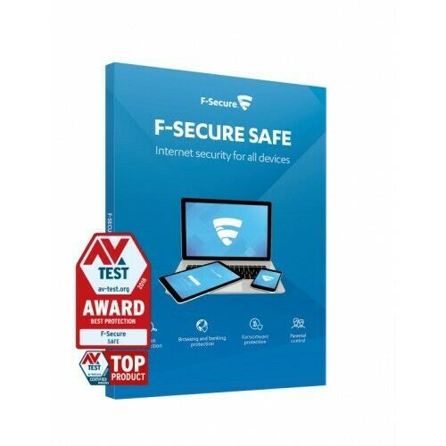 F-SECURE SAFE INTERNET SECURITY 2020 - FOR 1 PC MULTI DEVICE - 1 YEAR - ... - $14.12