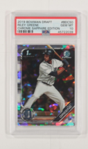 2019 Bowman Chrome Schizzi Riley Greene Sapphire Edizione PSA 10 Gemma M... - $396.00