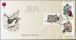 Namibia. 2017. Barbets of Namibia (Mint) First Day Cover - £4.81 GBP