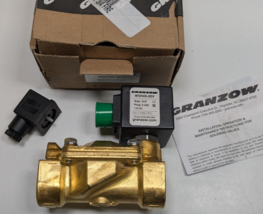 NEW Granzow W5H49-00V 2-Way Normally Closed 3/4&quot; 12V Solenoid Valve   2-... - $376.19