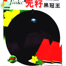 Jinke Black Skin Red Round Seedless Watermelon Seeds 50 Seeds Pack Juicy... - $8.55