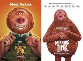 Missing Link Movie Poster Laika Studio Chris Butler Art Film Print 24x36&quot; 27x40&quot; - £9.33 GBP+