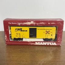 Mantua HO Gauge 734-233 Heavy 41’ Steel Box Car Railbox #42759 - £13.06 GBP