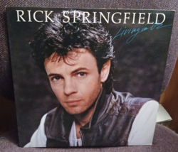 RICK SPRINGFIELD &quot;LIVING IN OZ&quot; 1983 RCA AFL1-4660 - $4.95