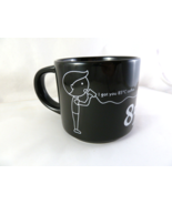85°C Bakery Cafe Boy Girl Novelty Coffee Black Tea Mug large - $10.93