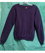 Women&#39;s Crewneck Sweatshirt Hanes ComfortSoft Ribbed Hem Cuffs - £6.05 GBP