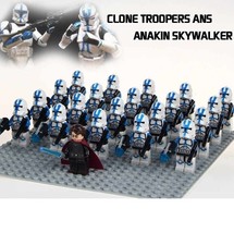 21pcs Anakin Skywalker Leader 501st legion Clone troopers Star Wars Minifigures - $32.99