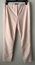 Karl Lagerfeld Pink Cotton Double Weave Trouser Ankle Pant 6 - £31.13 GBP