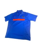 Nike Dri Fit Florida Gators Polo Shirt Mens LRG Authentic Official Golf QuickDry - £15.72 GBP