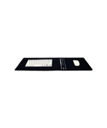 Long Felt Keyboard and Mouse Pad, Black Desk Mat with Pen Holder, Gamer ... - $580.32 MXN
