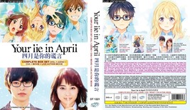 Dvd Anime~Doppiato In Inglese~Your Lie In April(1-22End+Live Action)Regale... - £18.83 GBP