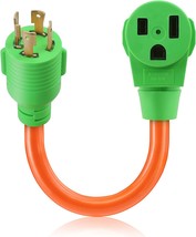 Flameweld Welder Adapter Cord - Nema L14-30P Twist Locking To 6-50R, 4 Prong, Ul - £31.33 GBP
