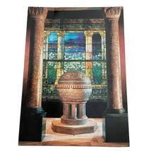 Charles Hosmer Morse Museum Of American Art Winter Park Florida Postcard Glass  - £3.92 GBP