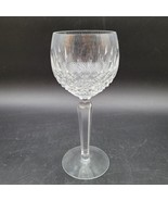 Discontinued Waterford Irish Crystal Clear Glass Colleen Tall Stem Wine ... - $29.69