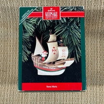 Hallmark Keepsake 1992 Santa Maria Christopher Columbus Ship Christmas O... - £8.80 GBP