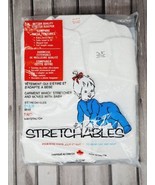 VTG Goldtex Stretchables Baby Terry Sleeper NOS 1970s 6-12 Mths Cotton/P... - £14.80 GBP