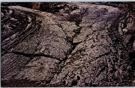 Craters of the Moon National Monument Frozen Lava River Idaho Postcard - £4.12 GBP