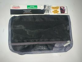 Mead Five Star Black XPANZ Pencil Pouch School Binder Storage Compartment - $108.04 MXN