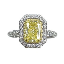 Igi 1.68 Karat (1.13) Strahlender Kostüm Intense Gelb Lab Grown Diamantr... - $78,026.78 MXN+