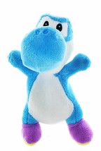 Nintendo Super Mario Soft Blue Yoshi Plush Toy 7 inch  Licensed Toy New ... - $13.71