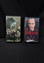 Vtg HAMMER COLLECTION Satanic Rites Of Dracula &amp; Reptile VHS Movie HORRO... - £21.83 GBP