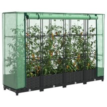  Raised Bed Black, Green Polypropylene, Polyethylene, Iron Large - $2,836.31 MXN