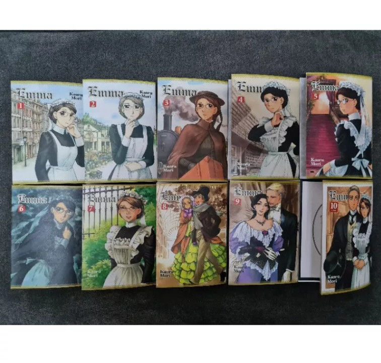 EMMA English Manga by Kaoru Mori Comic Volume 1-10(END) -Complete Set  - $179.99