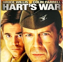 2002 Hart&#39;s War Vintage VHS Military Action Drama Bruce Willis - £4.28 GBP