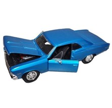 Maisto 1:24 Diecast Car 1966 Chevrolet Chevelle SS 396 Blue Metallic - £12.91 GBP