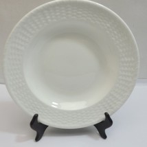 Wedgwood NANTUCKET Rim Soup/salad Bowl 9&quot; Basketweave White 1  - $579.23 MXN