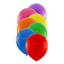 Alpen Balloons 25cm 15pcs - Assorted Colors - £10.78 GBP