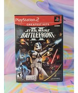Star Wars: Battlefront II (PlayStation 2, 2005) CIB - $201.60 MXN