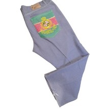 Ruthless Art Jeans Mens 48x34 True Legacy Gray Wash Distressed Denim Emb... - $58.51